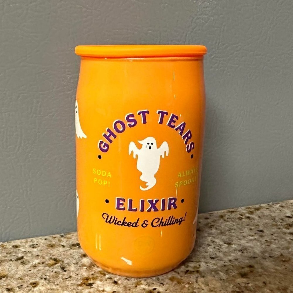 DW Home Mini Ghost Tears Elixir Soda Pop Halloween Candle NEW
